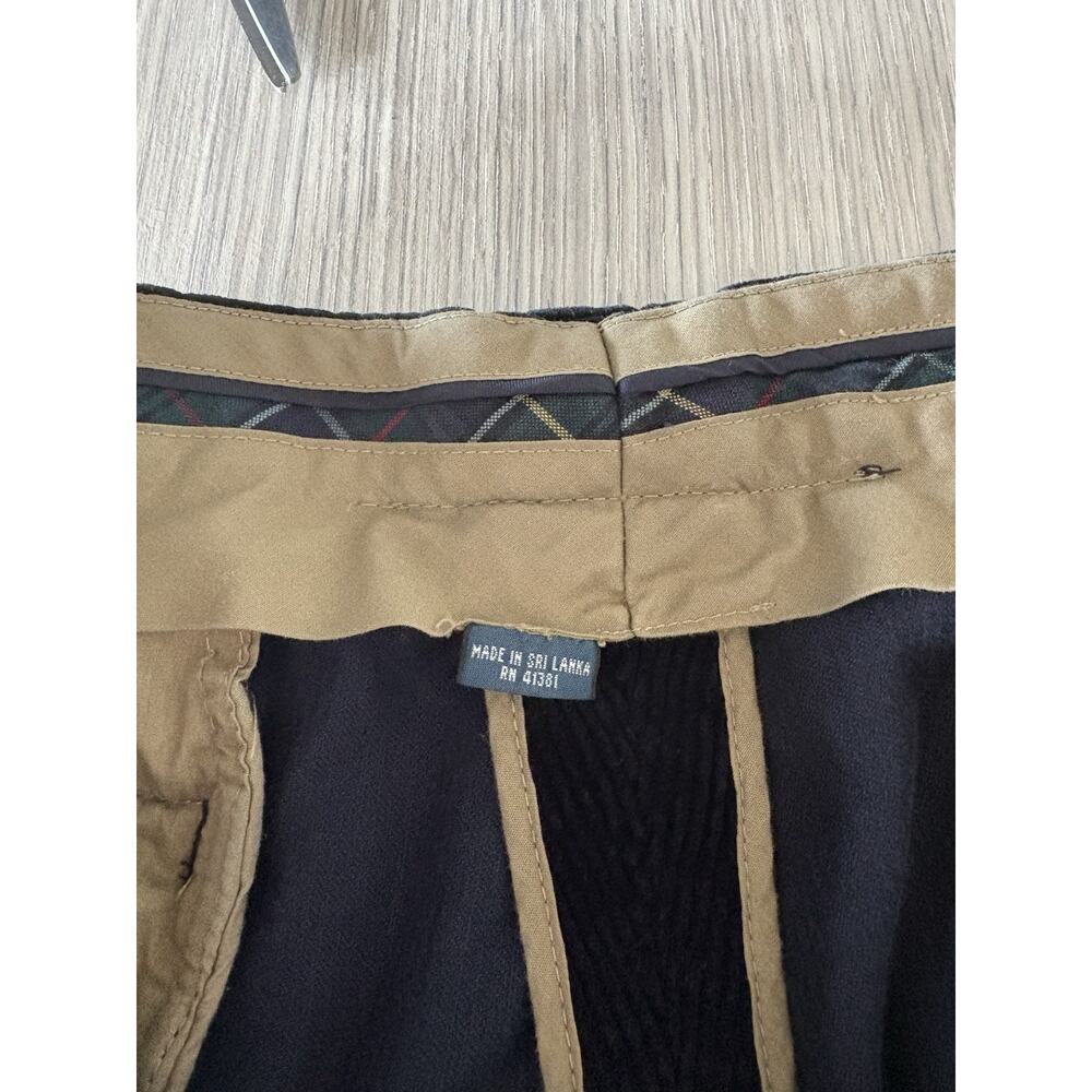 Vintage Polo Ralph Lauren Corduroy Preston Pants Men’s 36x34 Navy Blue Cotton - Picture 2 of 8